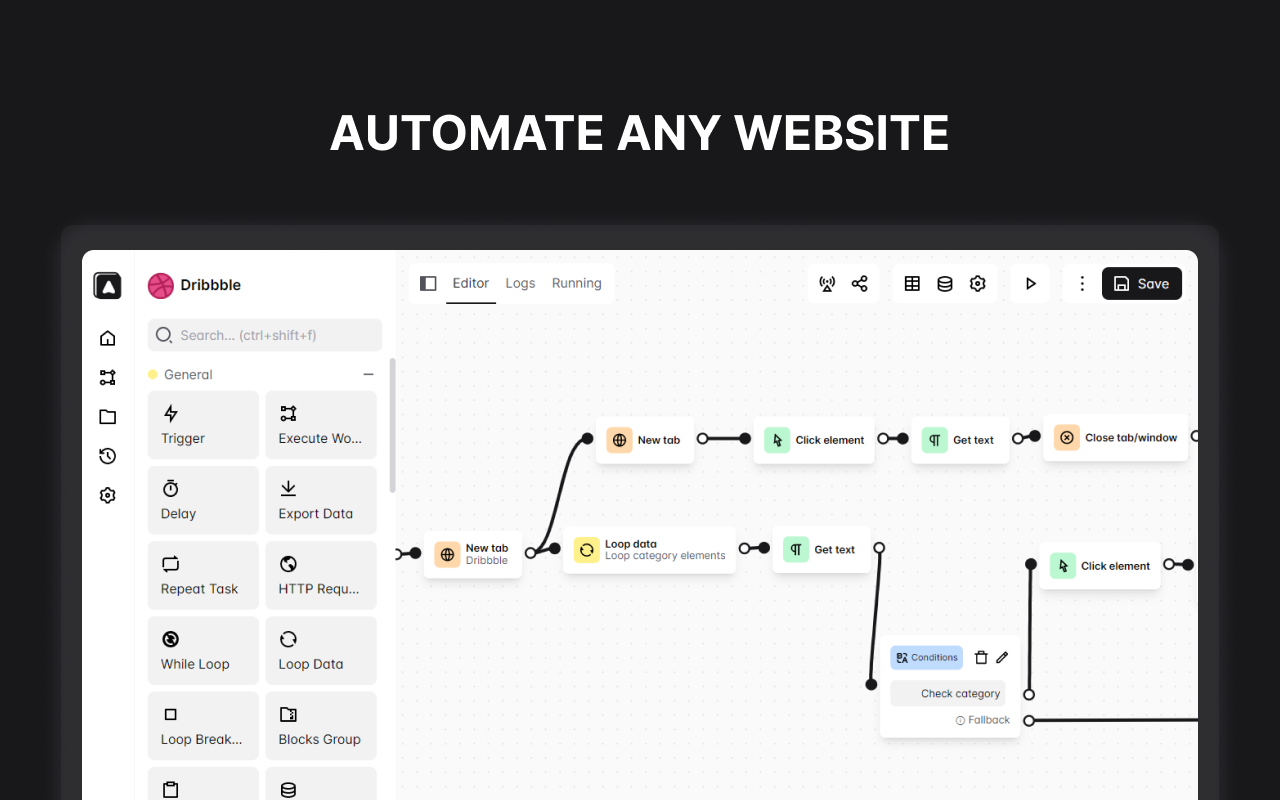 Automa chrome谷歌浏览器插件_扩展第2张截图