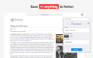 Save to Notion chrome谷歌浏览器插件_扩展第4张截图