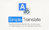 Simple Translate chrome谷歌浏览器插件_扩展第5张截图