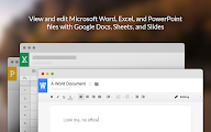Google文档、表格及幻灯片的Office编辑扩展程序 chrome谷歌浏览器插件_扩展第3张截图