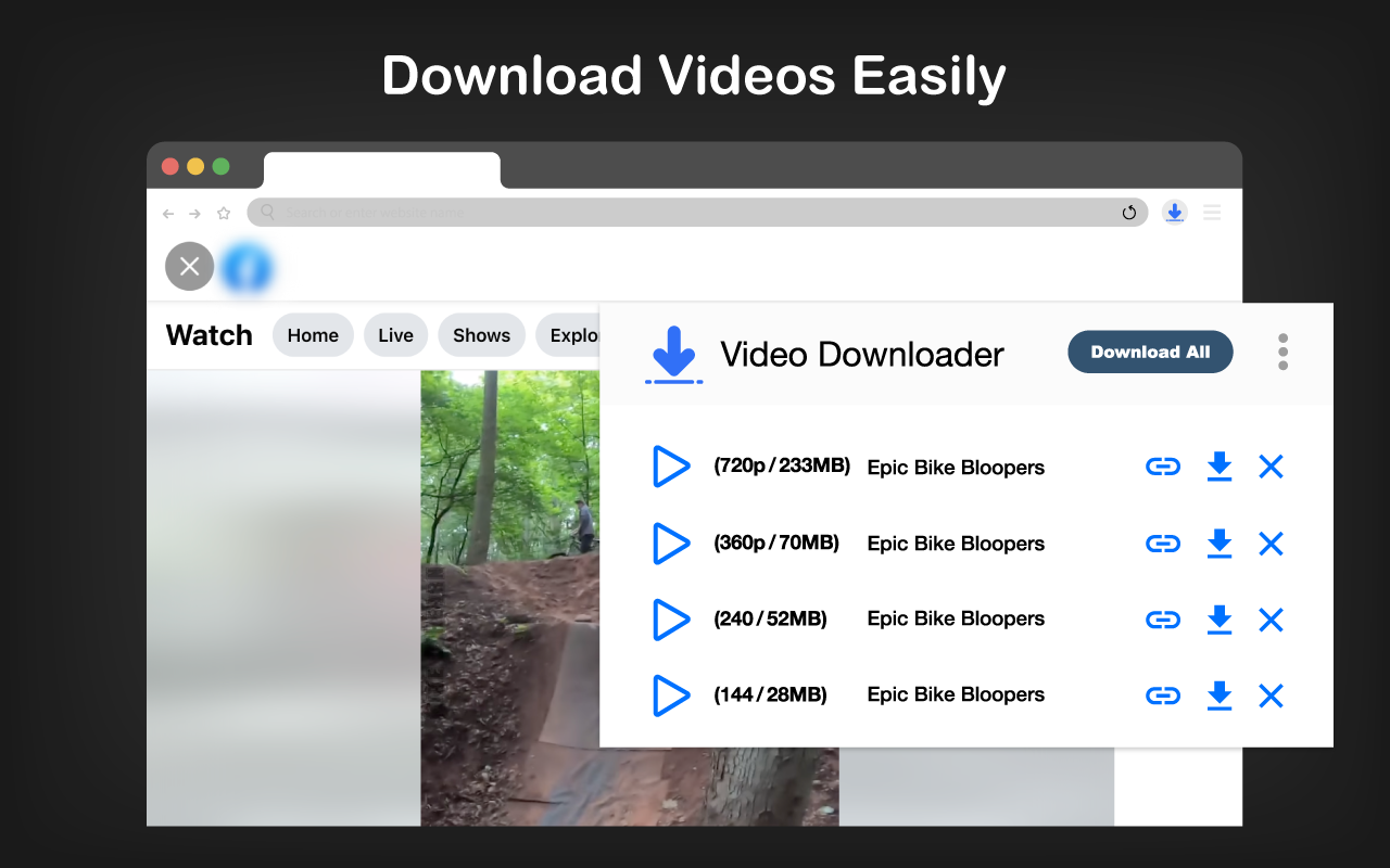 Video Downloader Master chrome谷歌浏览器插件_扩展第2张截图