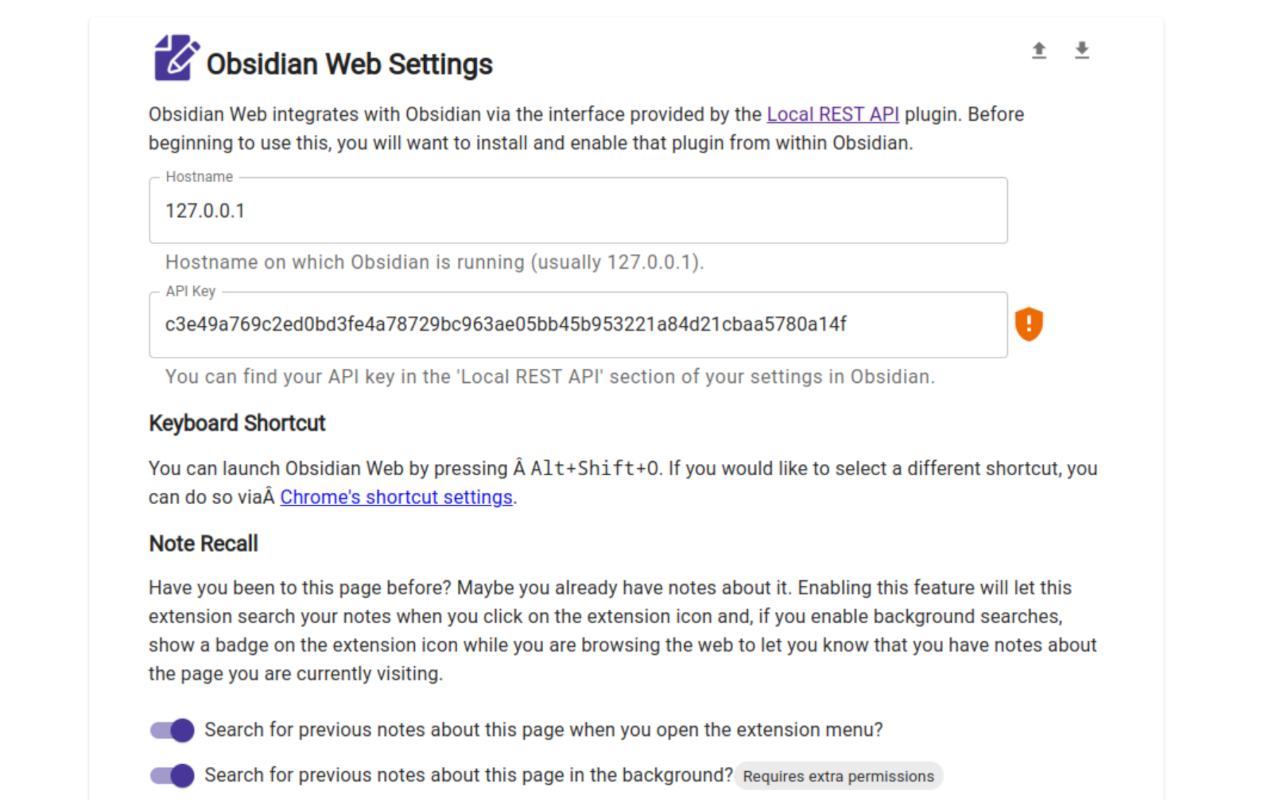 Obsidian Web chrome谷歌浏览器插件_扩展第1张截图