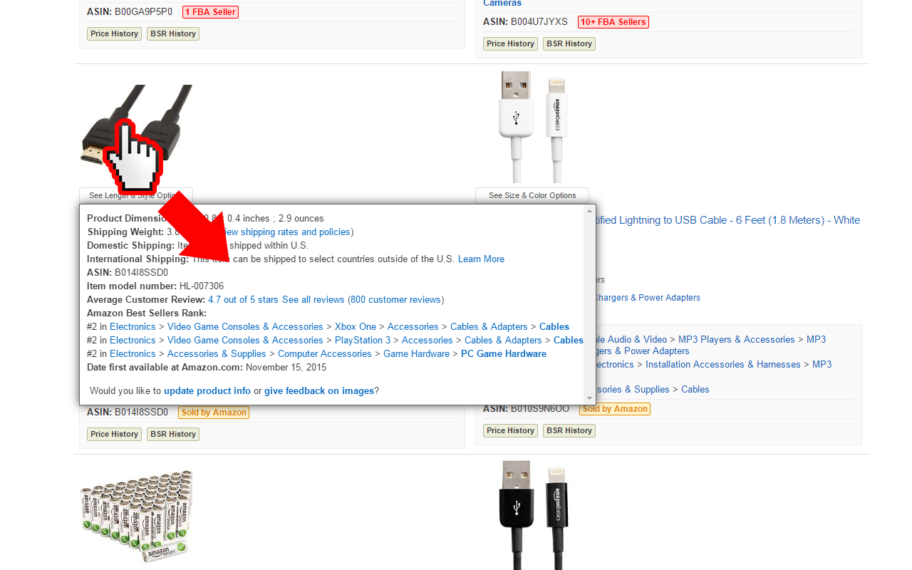 DS Amazon Quick View Extended chrome谷歌浏览器插件_扩展第1张截图