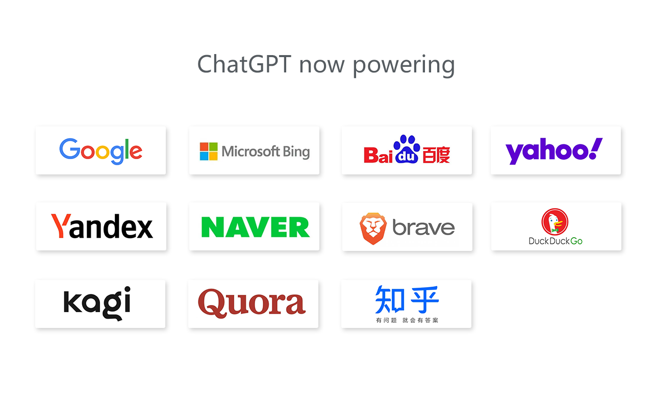 ChatGPT - 谷歌，百度，必应，更多 chrome谷歌浏览器插件_扩展第4张截图