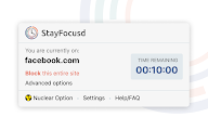 StayFocusd - Block Distracting Websites chrome谷歌浏览器插件_扩展第9张截图