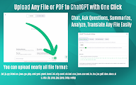 ChatGPT Sidebar & File Uploader chrome谷歌浏览器插件_扩展第1张截图