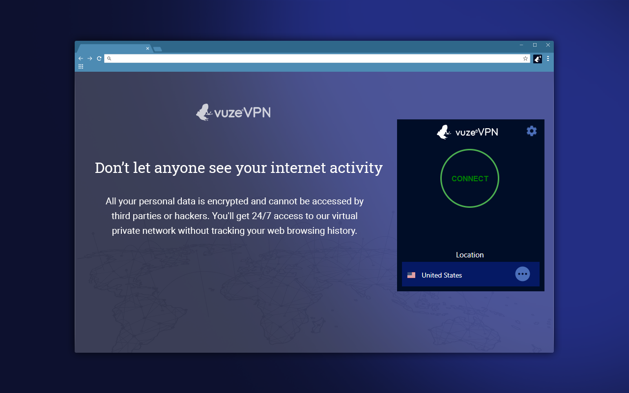 Vuze Proxy chrome谷歌浏览器插件_扩展第1张截图