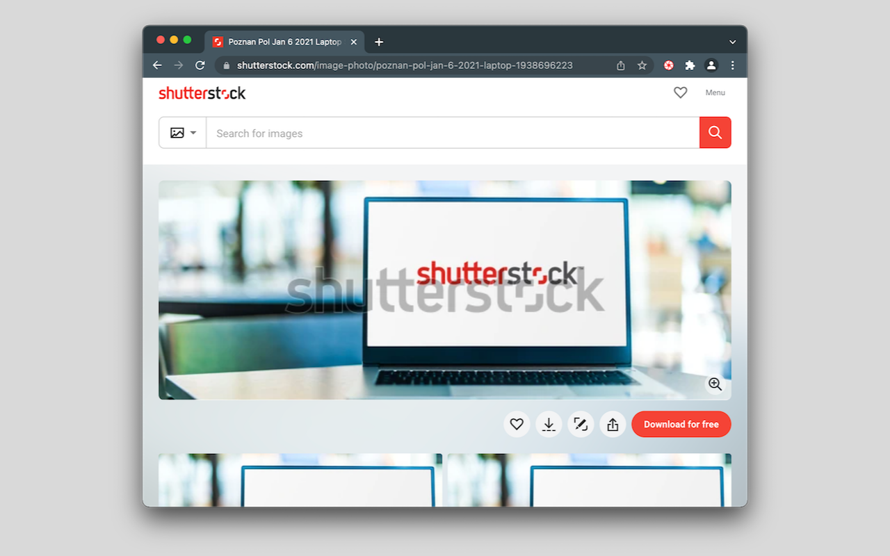 Shutterstock HQ Preview chrome谷歌浏览器插件_扩展第2张截图