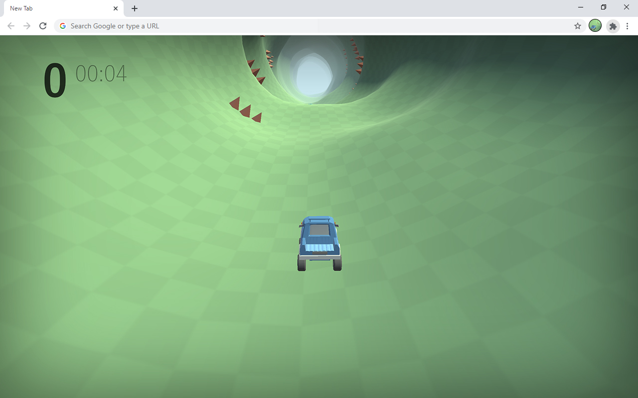 Car Tunnel Racing Game chrome谷歌浏览器插件_扩展第1张截图