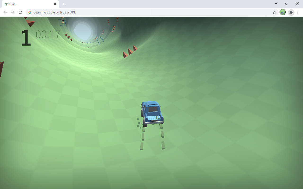 Car Tunnel Racing Game chrome谷歌浏览器插件_扩展第2张截图