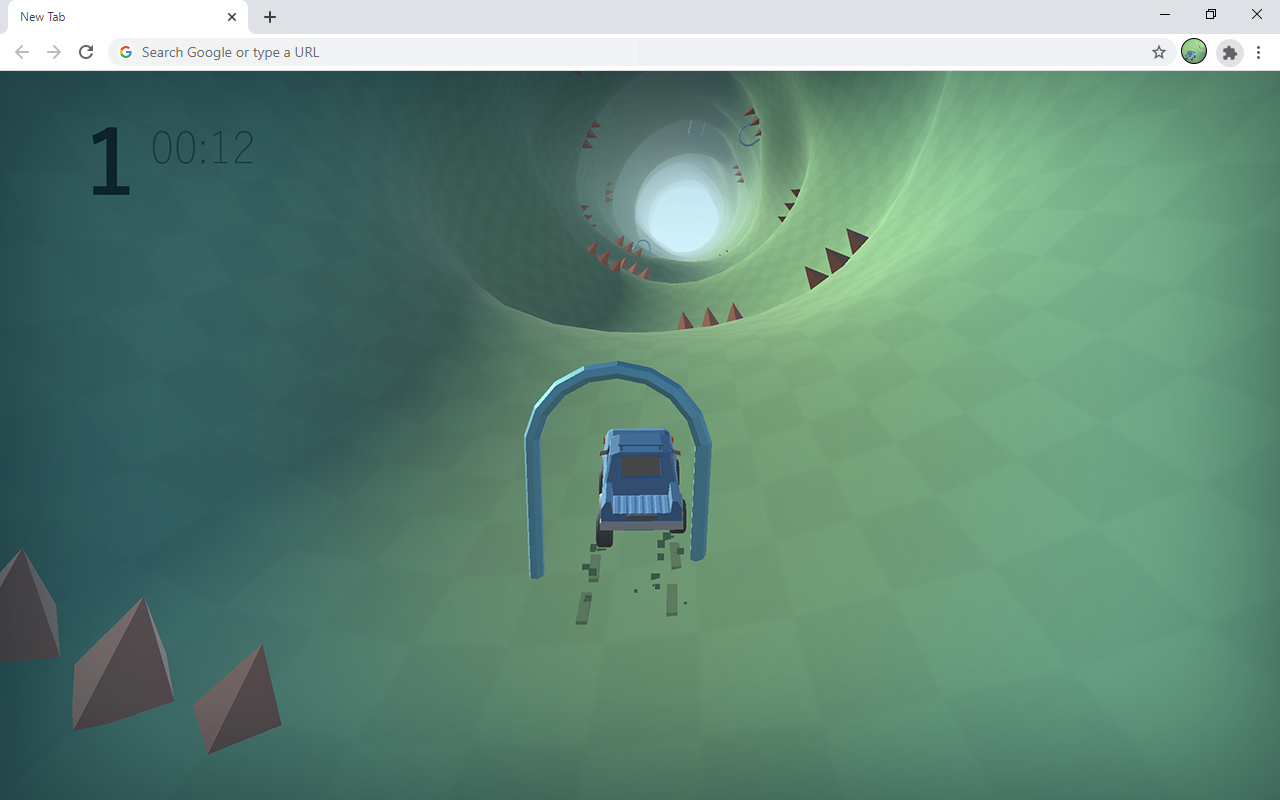 Car Tunnel Racing Game chrome谷歌浏览器插件_扩展第3张截图