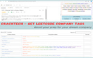 CrackTech - Find LeetCode Company Tags chrome谷歌浏览器插件_扩展第6张截图