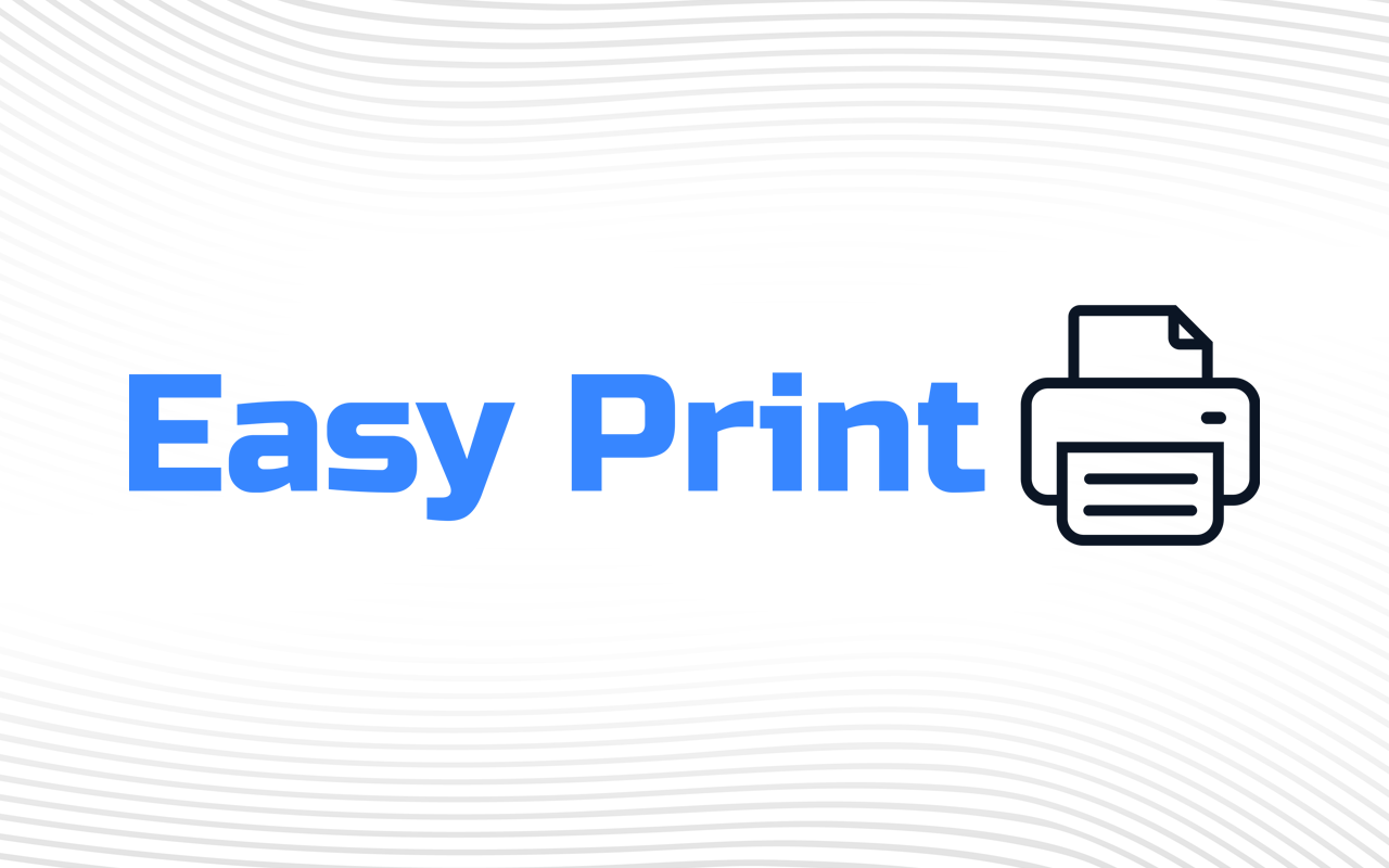 Easy Print chrome谷歌浏览器插件_扩展第1张截图