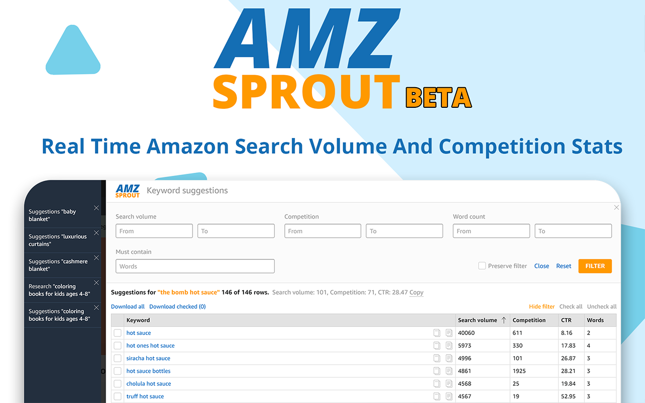 AMZSprout chrome谷歌浏览器插件_扩展第1张截图