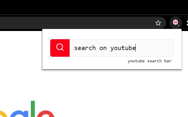 YouTube Search Bar chrome谷歌浏览器插件_扩展第1张截图