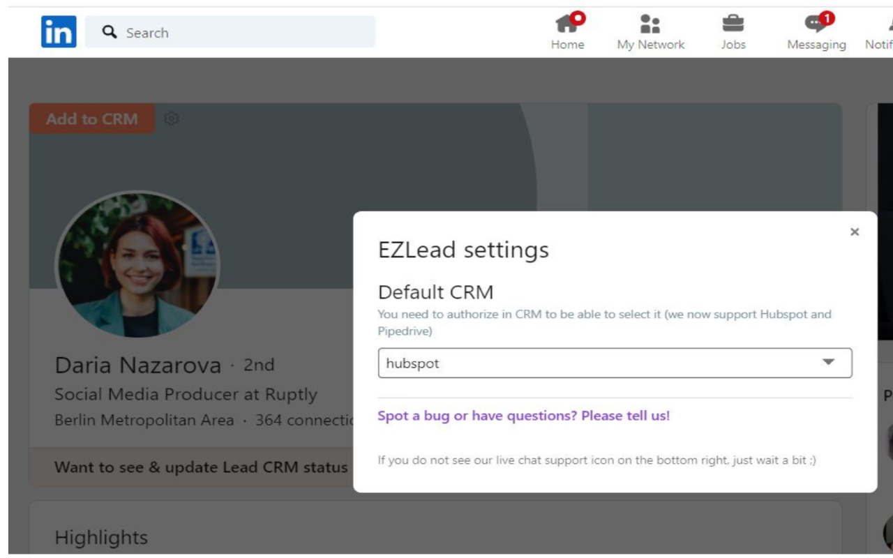 EZLead chrome谷歌浏览器插件_扩展第4张截图