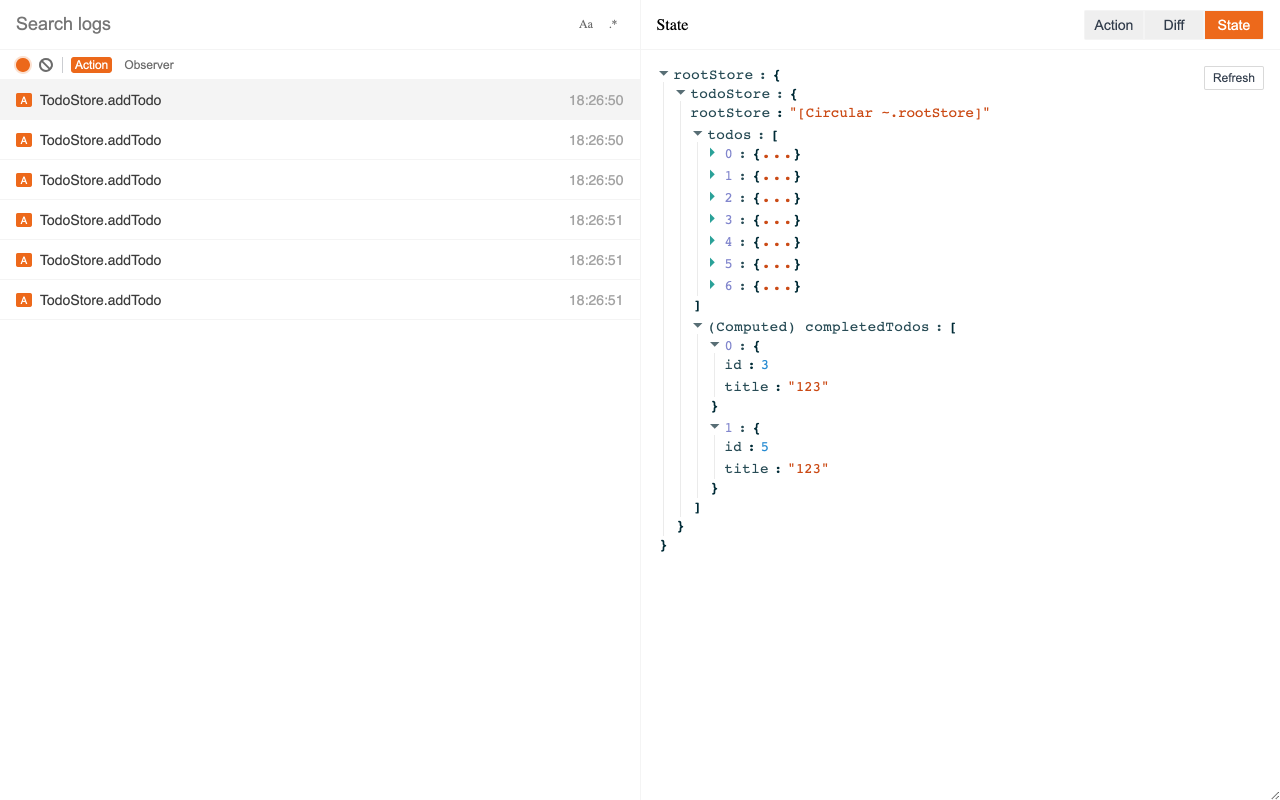 MobX Developer Tools Pro chrome谷歌浏览器插件_扩展第3张截图