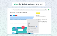 允许复制 - 启用右键 chrome谷歌浏览器插件_扩展第3张截图