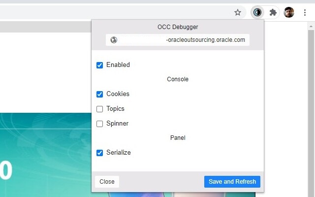 OCC Debugger chrome谷歌浏览器插件_扩展第2张截图