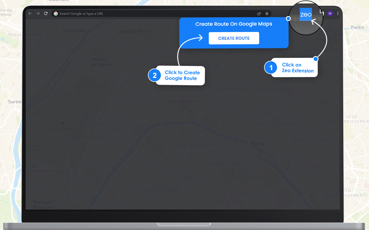 Free Route Planner for Google Maps chrome谷歌浏览器插件_扩展第5张截图