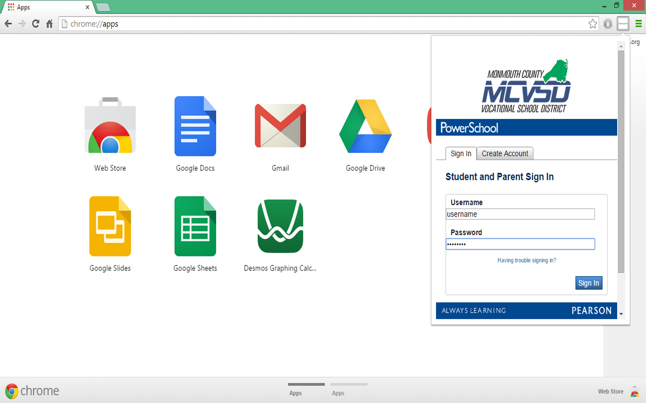 MCVSD PowerSchool chrome谷歌浏览器插件_扩展第1张截图