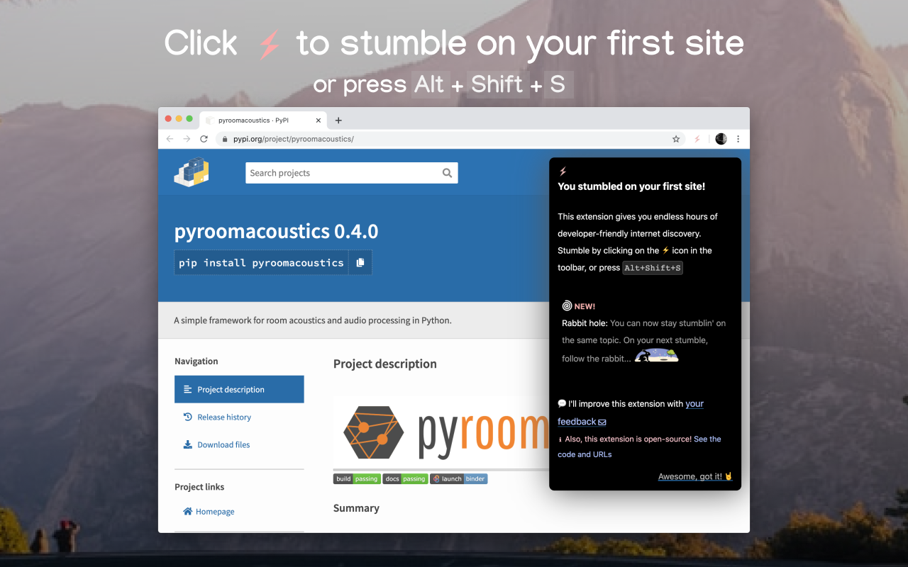 StumbleUponAwesome chrome谷歌浏览器插件_扩展第3张截图