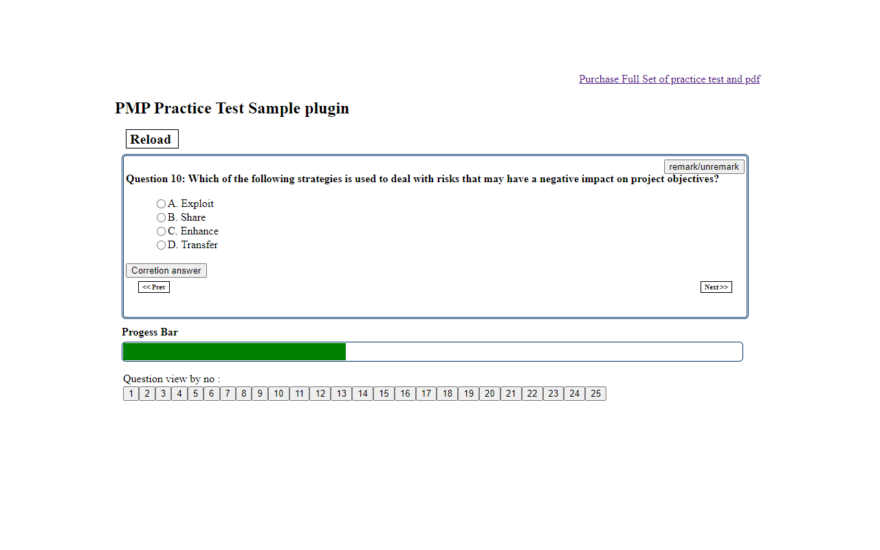 PMP exam prep plugin chrome谷歌浏览器插件_扩展第1张截图