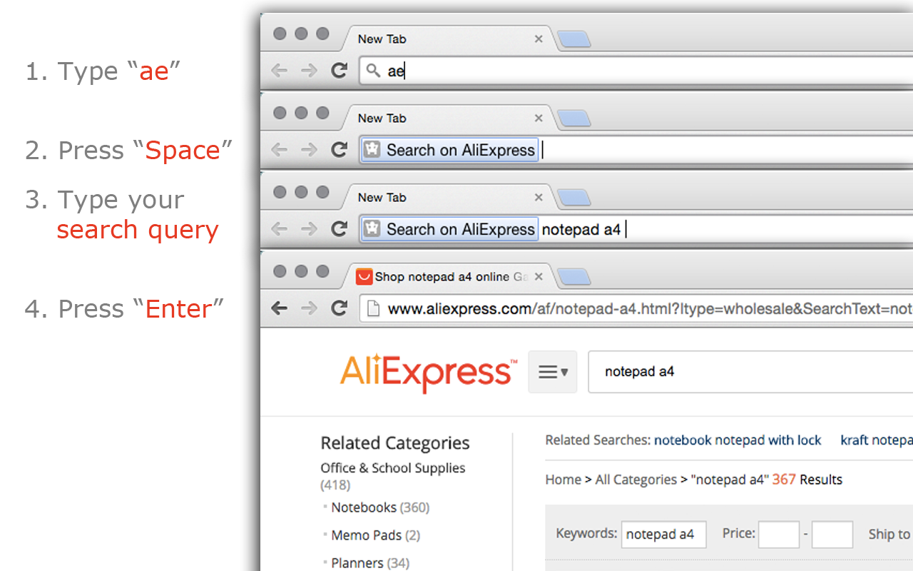 Search on AliExpress chrome谷歌浏览器插件_扩展第1张截图