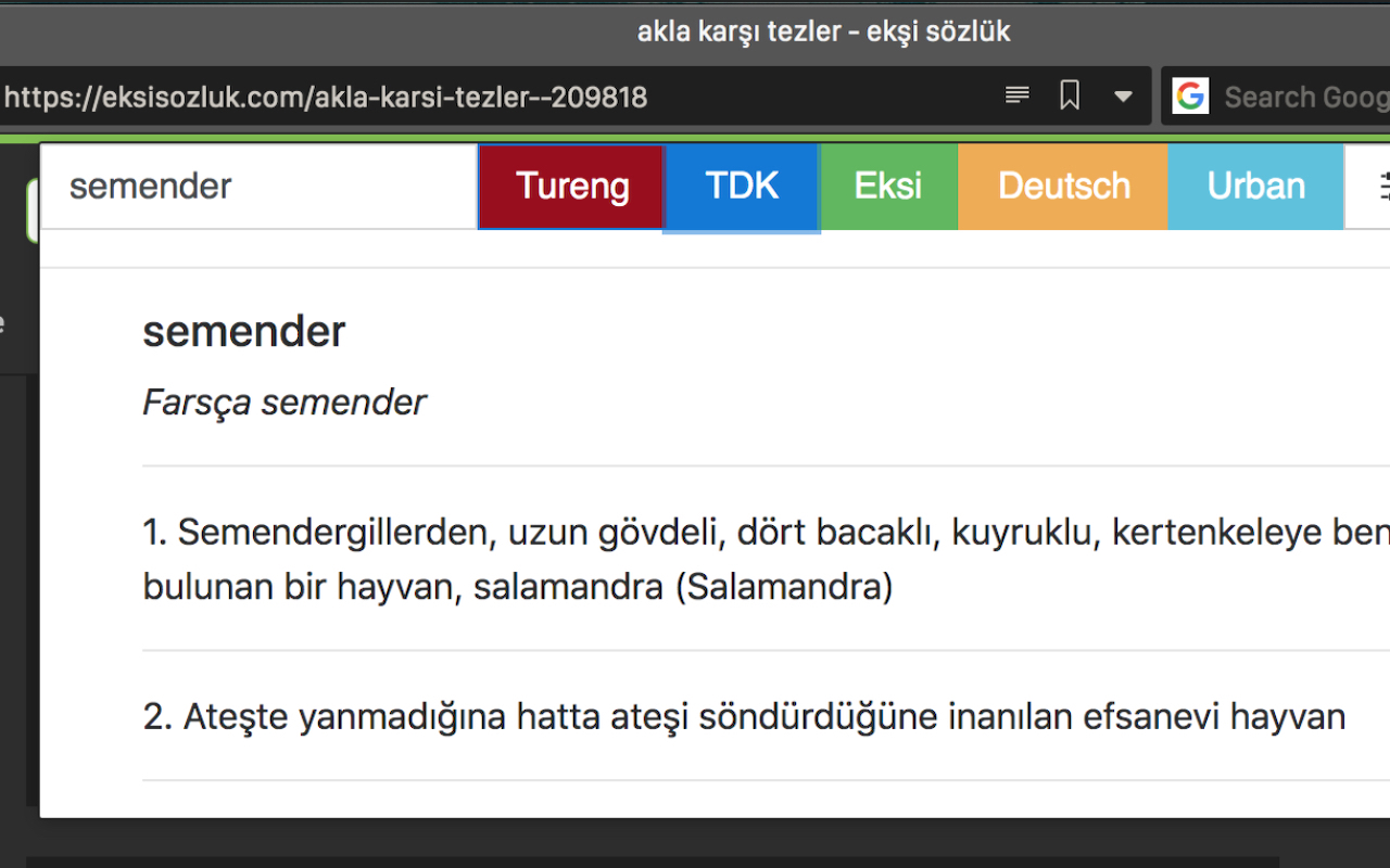 Multi Sözlük chrome谷歌浏览器插件_扩展第3张截图