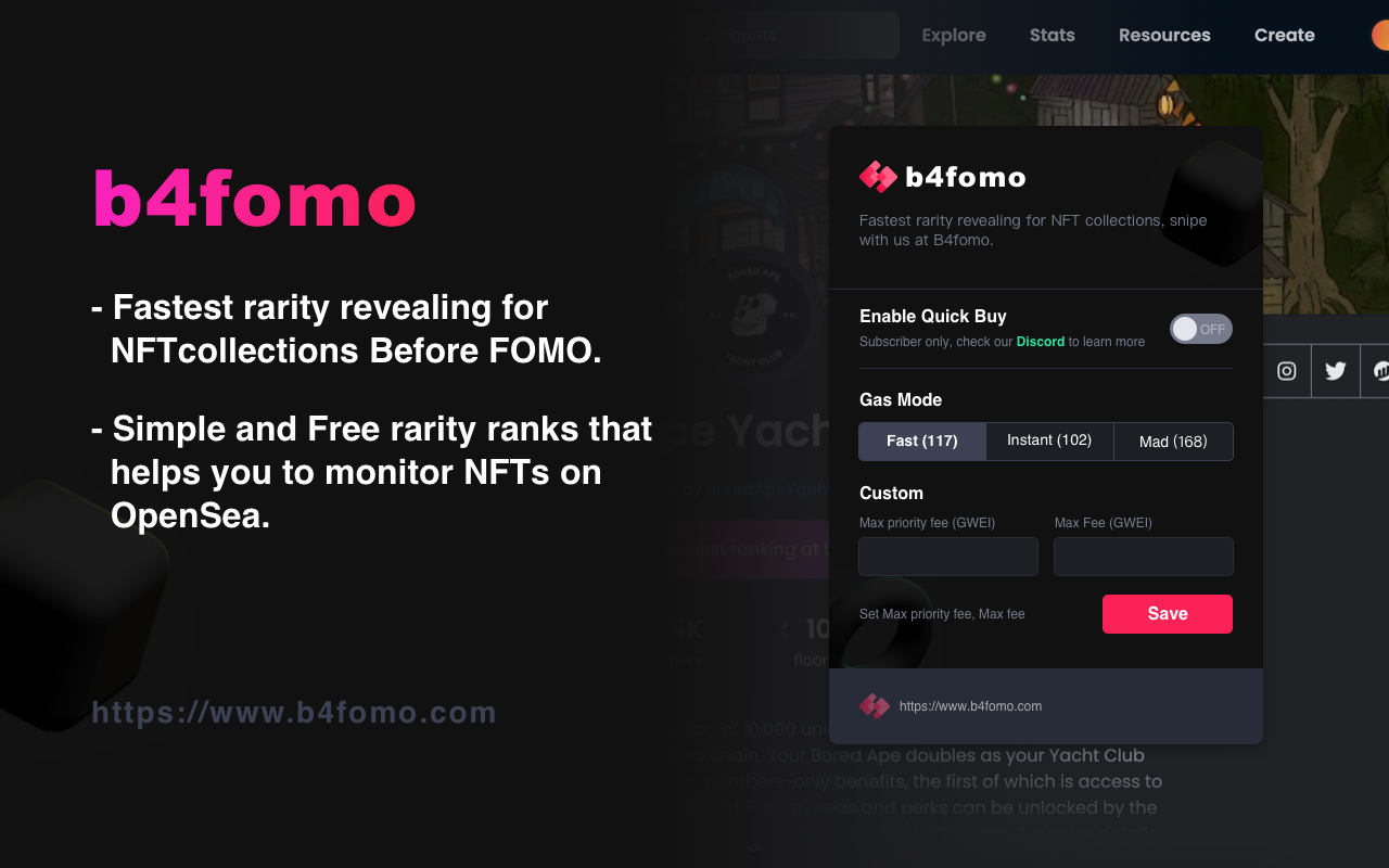 B4fomo chrome谷歌浏览器插件_扩展第2张截图