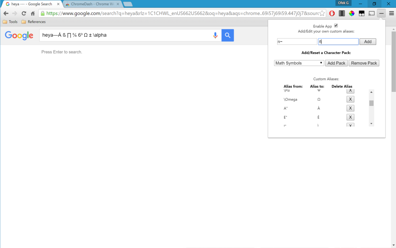 ChromeDash chrome谷歌浏览器插件_扩展第1张截图