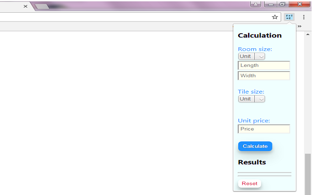 Floor tile calculator chrome谷歌浏览器插件_扩展第2张截图