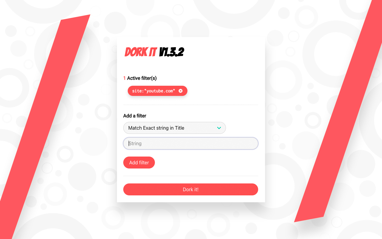 Dork It chrome谷歌浏览器插件_扩展第1张截图