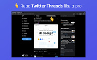 Twitter thread reader chrome谷歌浏览器插件_扩展第1张截图