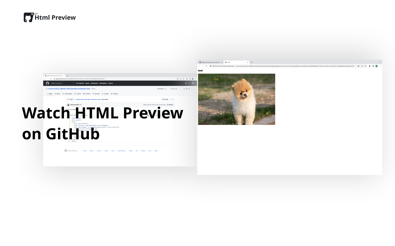 Github Html Preview chrome谷歌浏览器插件_扩展第1张截图