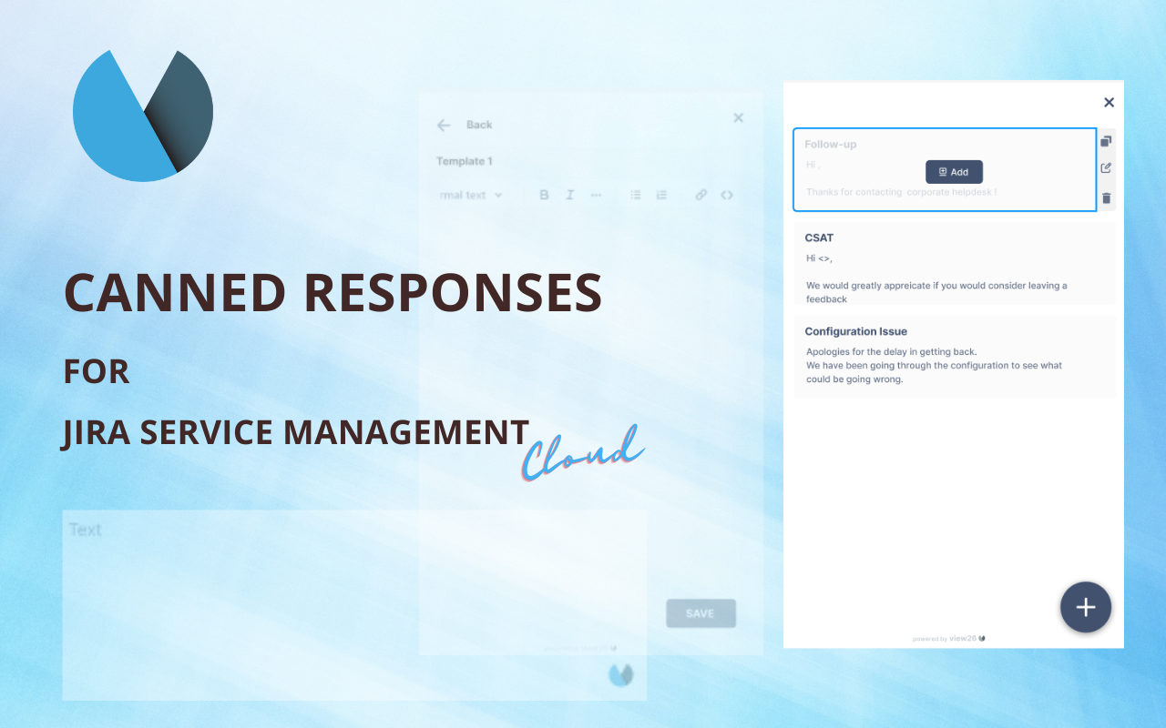 Canned Responses for Jira Service Management chrome谷歌浏览器插件_扩展第1张截图
