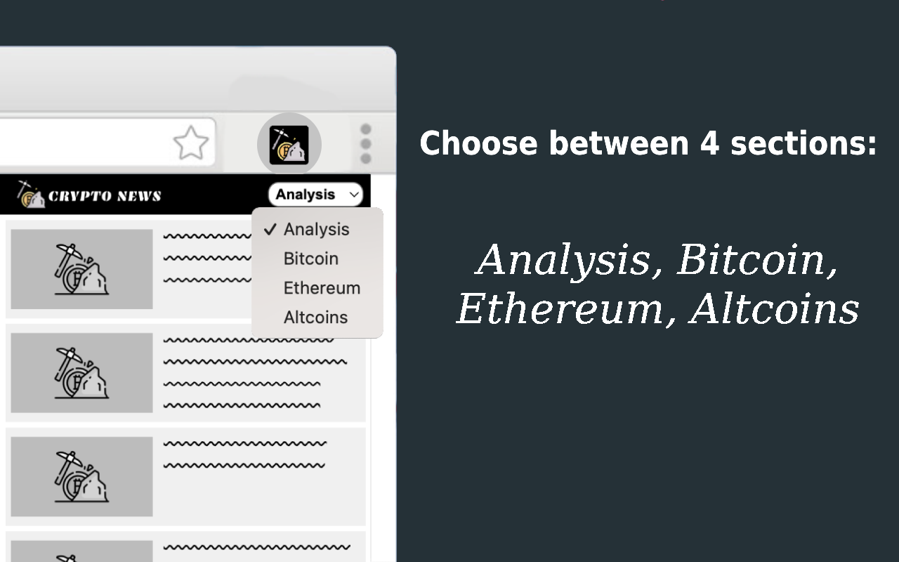 Crypto: Bitcoin & Cryptocurrency News chrome谷歌浏览器插件_扩展第2张截图