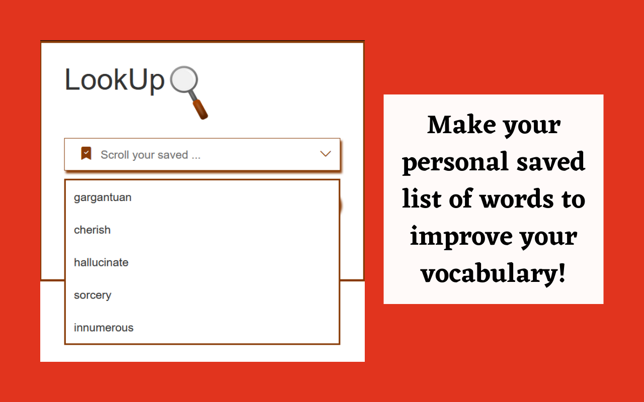 LookUp - Personal Vocabulary Companion chrome谷歌浏览器插件_扩展第6张截图