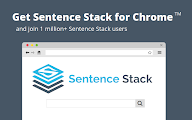 Sentence Stack chrome谷歌浏览器插件_扩展第1张截图