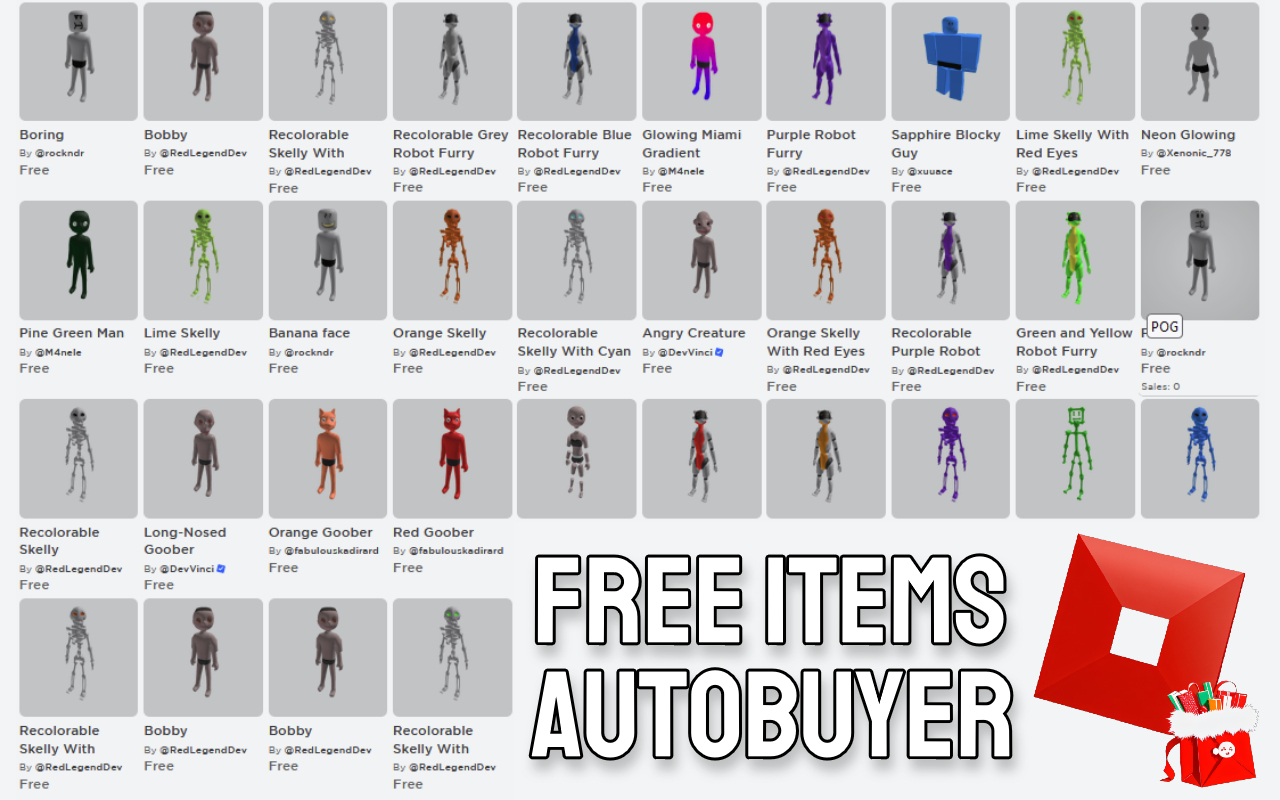 RoSanta - Roblox free items autobuyer chrome谷歌浏览器插件_扩展第5张截图