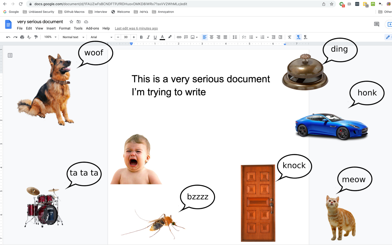 Annoyatron chrome谷歌浏览器插件_扩展第1张截图