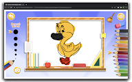 Cartoon Coloring Book Game - HTML5 Game chrome谷歌浏览器插件_扩展第2张截图