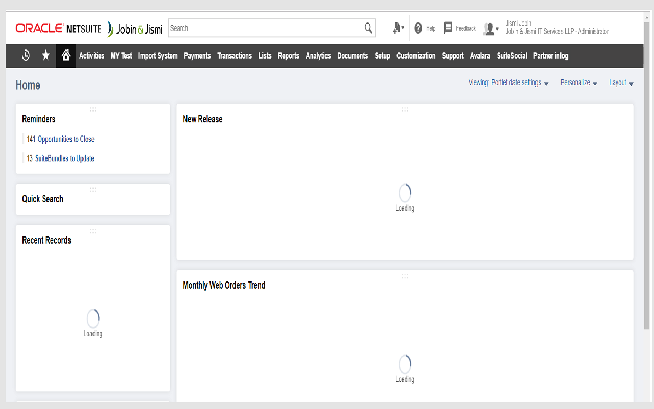 Netsuite Portlet Refresher chrome谷歌浏览器插件_扩展第1张截图