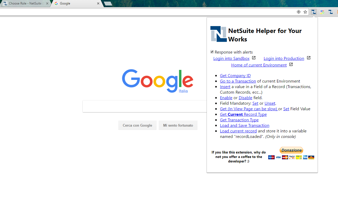 NetSuite Helper for Your Works chrome谷歌浏览器插件_扩展第3张截图