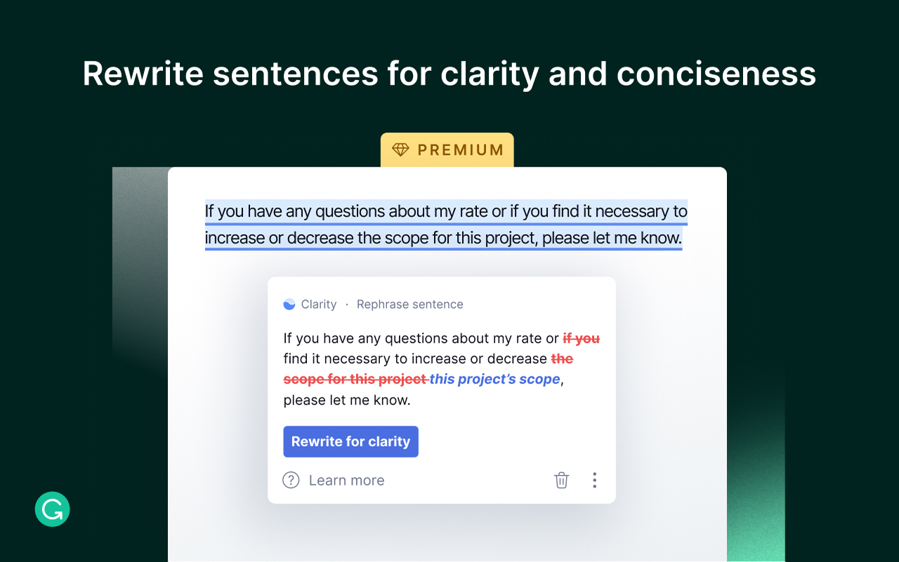 Grammarly: Grammar Checker and AI Writing App chrome谷歌浏览器插件_扩展第7张截图