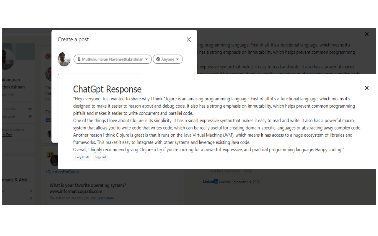 ChatGPT context companion chrome谷歌浏览器插件_扩展第4张截图