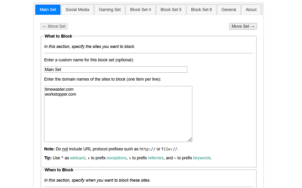 LeechBlock NG chrome谷歌浏览器插件_扩展第3张截图