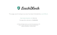 LeechBlock NG chrome谷歌浏览器插件_扩展第7张截图