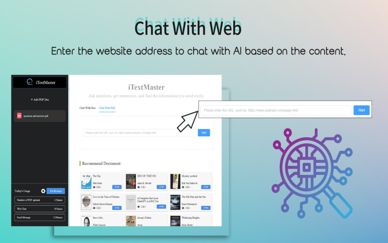 iTextMaster - 免费Chatpdf & PPT & 网页AI文档工具 chrome谷歌浏览器插件_扩展第5张截图