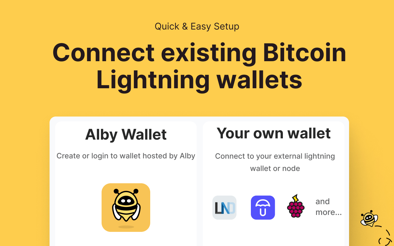 Alby - Bitcoin Wallet for Lightning & Nostr chrome谷歌浏览器插件_扩展第5张截图